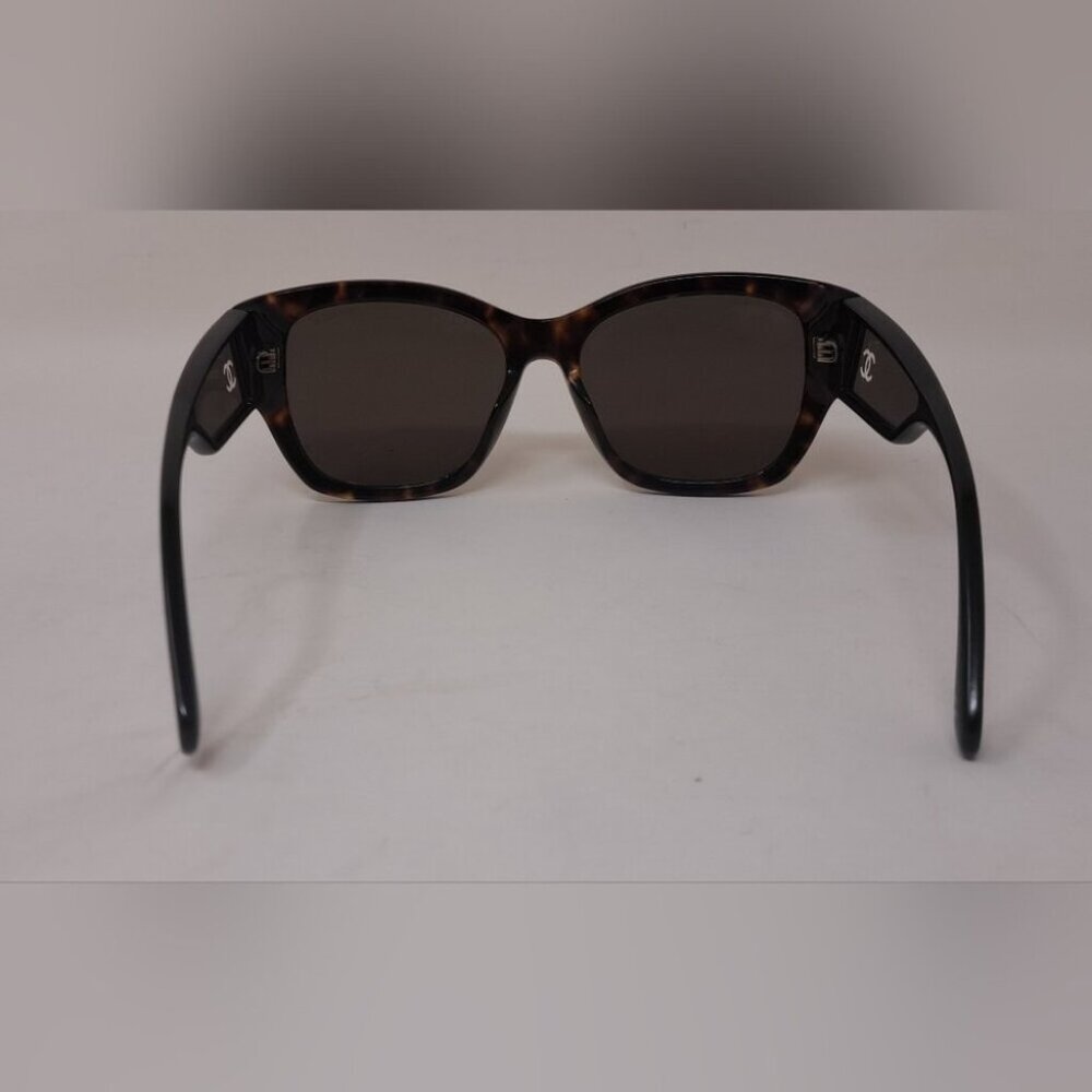 CHANEL Women's Sunglasses 5429 Havana Mirror Arms CC Logo 55-17-140 - Picture 11 of 16